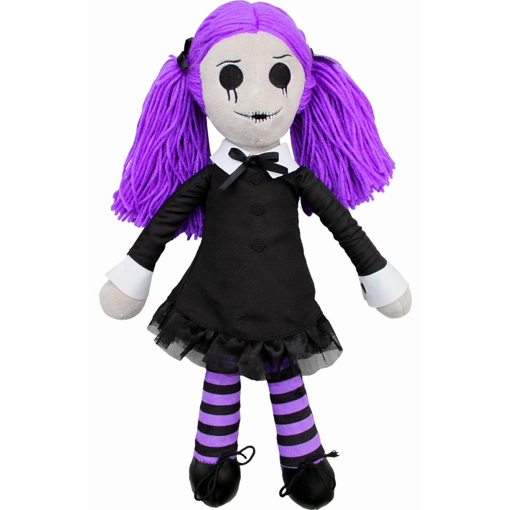 Spiral - VIOLA - THE GOTH RAG DOLL Peluche - Noir